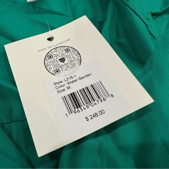 Lita by Ciara oversized shirt dress green medium - Picture 4 of 5